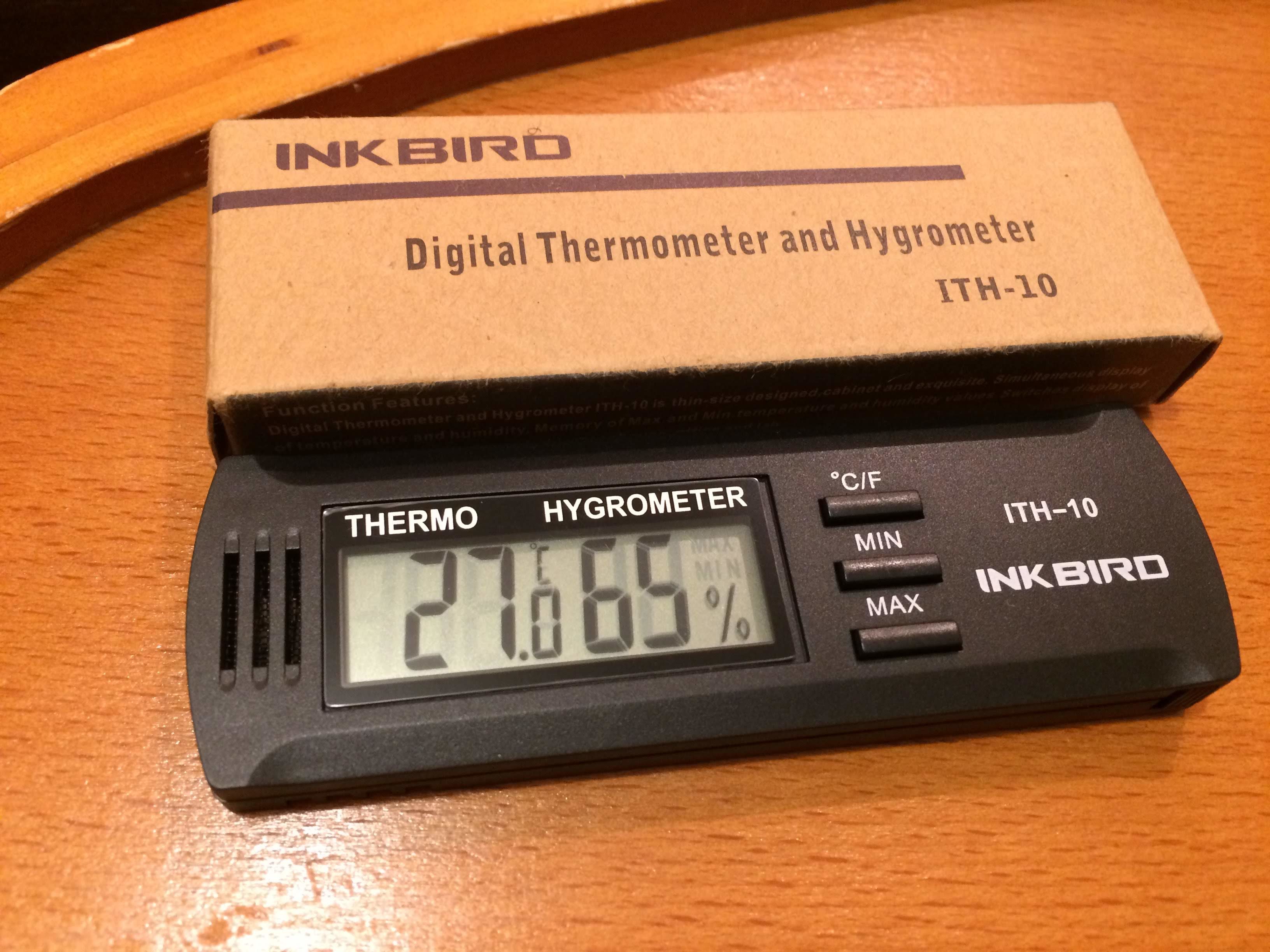 高精度　温室時計 INKBIRD ITH-10